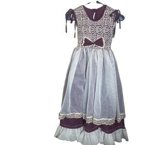 Dollcake size 12 girls NWT sea breeze bow dress flower girl wedding